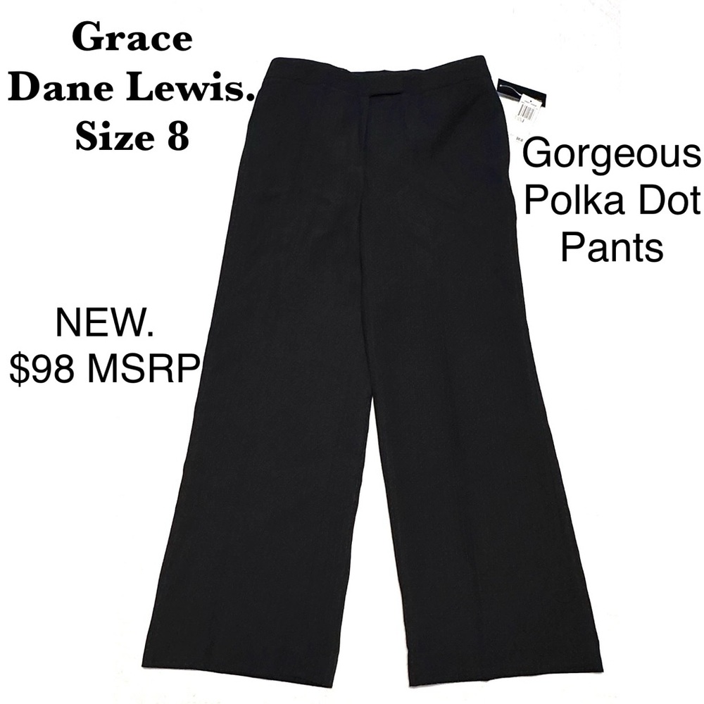 5/$15💥 Grace Dane Lewis Polka Dot Pants